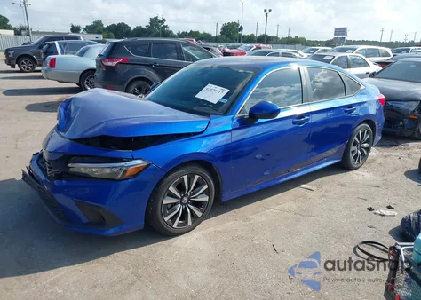 2022 Honda Civic Ex from USA, damaged, VIN 2HGFE1F7XNH307699